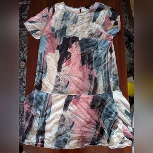 Mossimo Supply Co. Pink and Blue Top